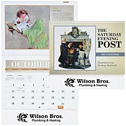 The Saturday Evening Post Norman Rockwell Pocket Calendar