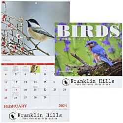 Birds of North America Calendar - Stapled