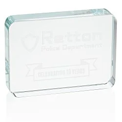 Starfire Paperweight - Rectangle