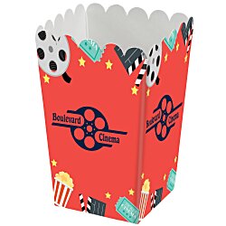 Scoop-Style Popcorn Box - Small - Full Color