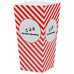 Scoop-Style Popcorn Box - Large - Straight Top