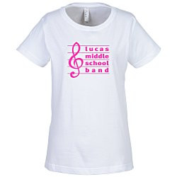 LAT Fine Jersey T-Shirt - Ladies' - White