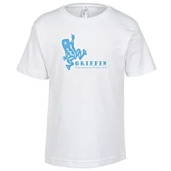 LAT Fine Jersey T-Shirt - Youth - White
