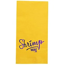 Colorware Dinner Napkin - 2-ply - 1/8 Fold - Foil