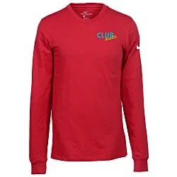 Nike Performance Blend LS T-Shirt - Men's - Embroidered