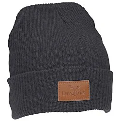 Rib Knit Cuffed Beanie