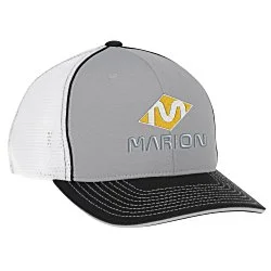 Richardson Pulse Sportmesh Cap - White Meshback