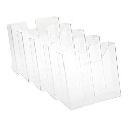 Clear Literature Holder - 7-3/8" - 8-3/4" - Pack of 5