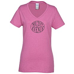 Gildan 5.3 oz. Cotton V-Neck T-Shirt - Ladies' - Colors