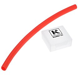 Reusable Silicone Straw in Case