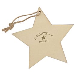 Wood Ornament - Star