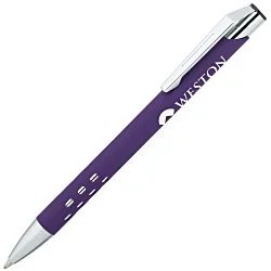 Souvenir Armor Soft Touch Metal Pen - 24 hr