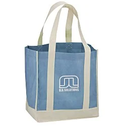 Two-Tone Shopper Tote - 24 hr