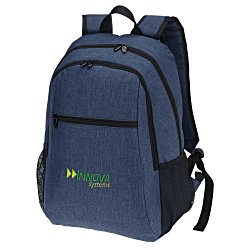 4imprint Heathered 15" Laptop Backpack - Embroidered - 24 hr