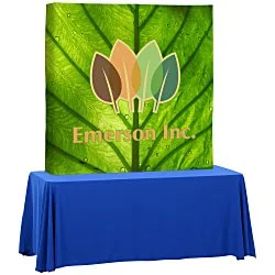 Premium Splash Tabletop Display - 5' - Wrap Graphic