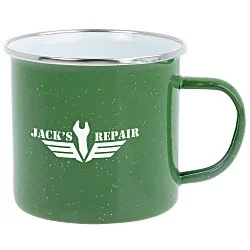 Campfire Enamel Metal Mug - 15 oz.