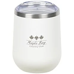 Vacuum Wine Tumbler - 12 oz. - Laser Engraved