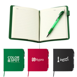 Slim Leatherette Notebook Set  Main Image