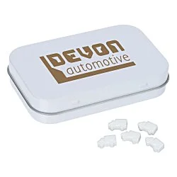 Rectangular Tin with Shaped Mints - Truck
