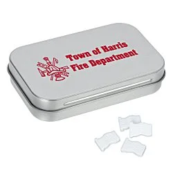 Rectangular Tin with Shaped Mints - Flag