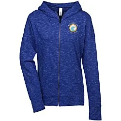 District Award Full-Zip Hoodie - Ladies' - Embroidery