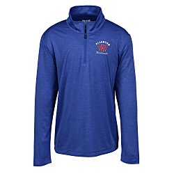 Zone Performance 1/4-Zip Pullover - Youth - Heathers
