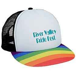 Rainbow Bill Trucker Cap