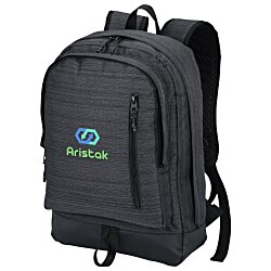 London 15" Laptop Backpack - Embroidered