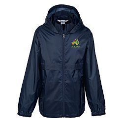Zone Lightweight Hooded Jacket - Youth - Emb
