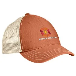 Enzyme Washed Mesh Back Cap - 24 hr