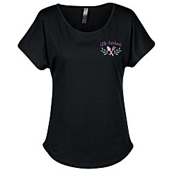 Platinum CVC Dolman T-Shirt - Ladies' - Embroidered