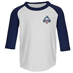 Augusta 3/4 Sleeve Baseball Jersey - Toddler - Embroidered