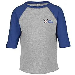 Rabbit Skins Fine Jersey Baseball Tee - Toddler - Embroidered