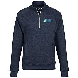 J. America Tri-Blend 1/4-Zip Pullover