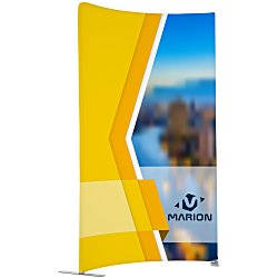 Modulate Magnetic Banner - 96" x 60" - Concave - Left Rounded Corner