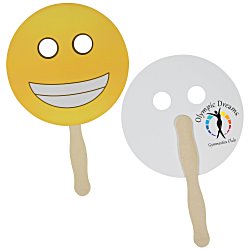 Emoji Hand Fan - Grin