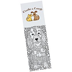 Coloring Bookmark - Animals
