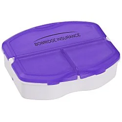 Tri-Minder Pill Box - Translucent - 24 hr