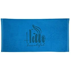 King Size Velour Beach Towel - Colors