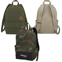 Alternative Basic Cotton Laptop Backpack  Main Image