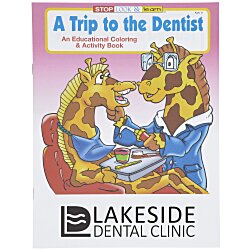 A Trip to the Dentist Coloring Book- 24 hr