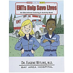EMT'S Help Save Lives Coloring Book - 24 hr