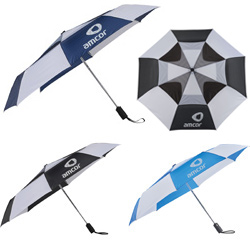 Auto Open & Close Vented Folding Umbrella  Main Image