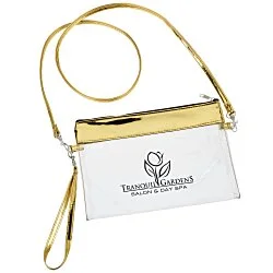 Instant Access Clear Wristlet Pouch