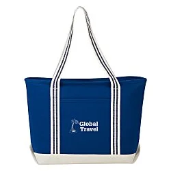 Atlantic 20 oz. Cotton Zippered Boat Tote