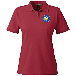 Harriton 6 oz. Ringspun Cotton Pique Polo - Ladies' - Full Color