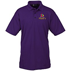 Moisture Management Polo with Stain Release - Men's - Full Color