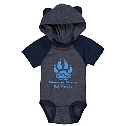 Rabbit Skins Hooded Onesie with Ears