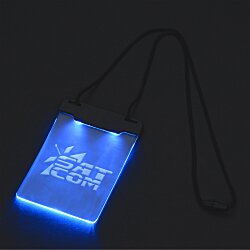 Space Glow Lighted Badge - Screen