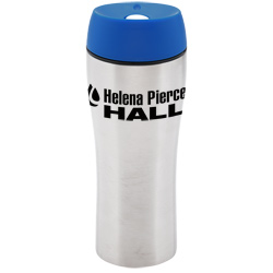 Stainless Tumbler with Press Button Lid - 15 oz.  Main Image